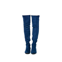 NAVY SUEDETTE