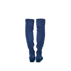 NAVY SUEDETTE