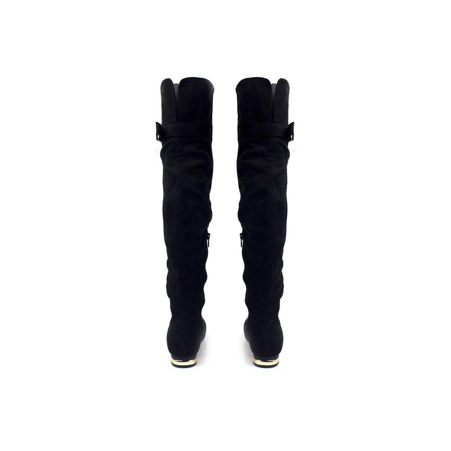 BLACK SUEDETTE