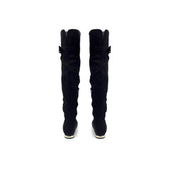 BLACK SUEDETTE