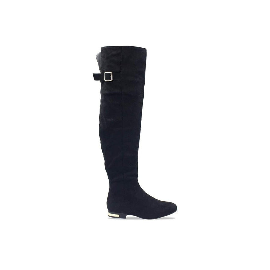 BLACK SUEDETTE