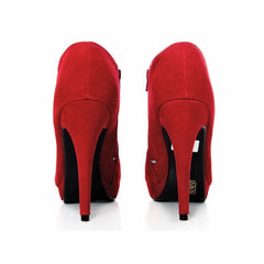 RED SUEDE