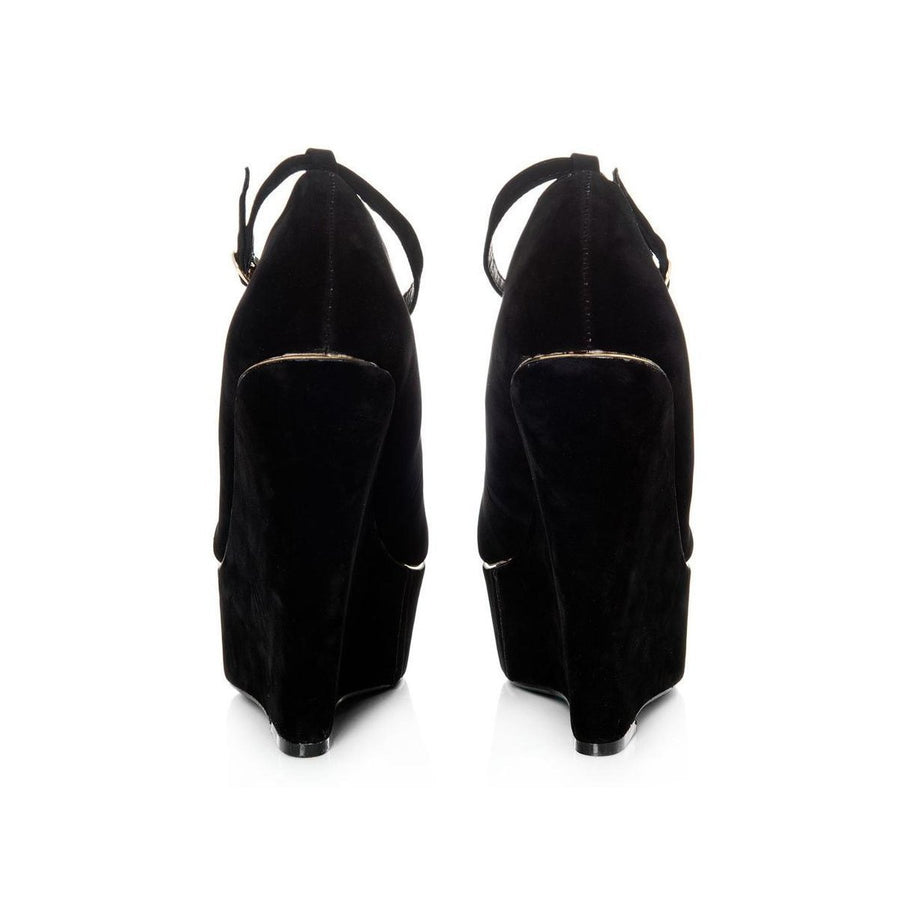BLACK SUEDETTE