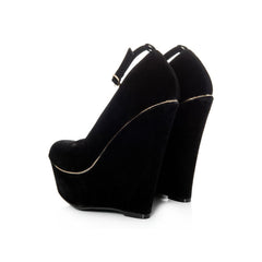 BLACK SUEDETTE