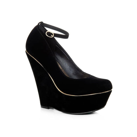 BLACK SUEDETTE