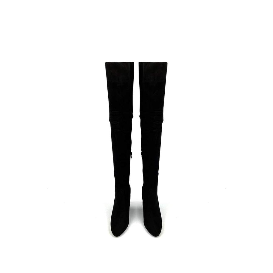 BLACK SUEDETTE