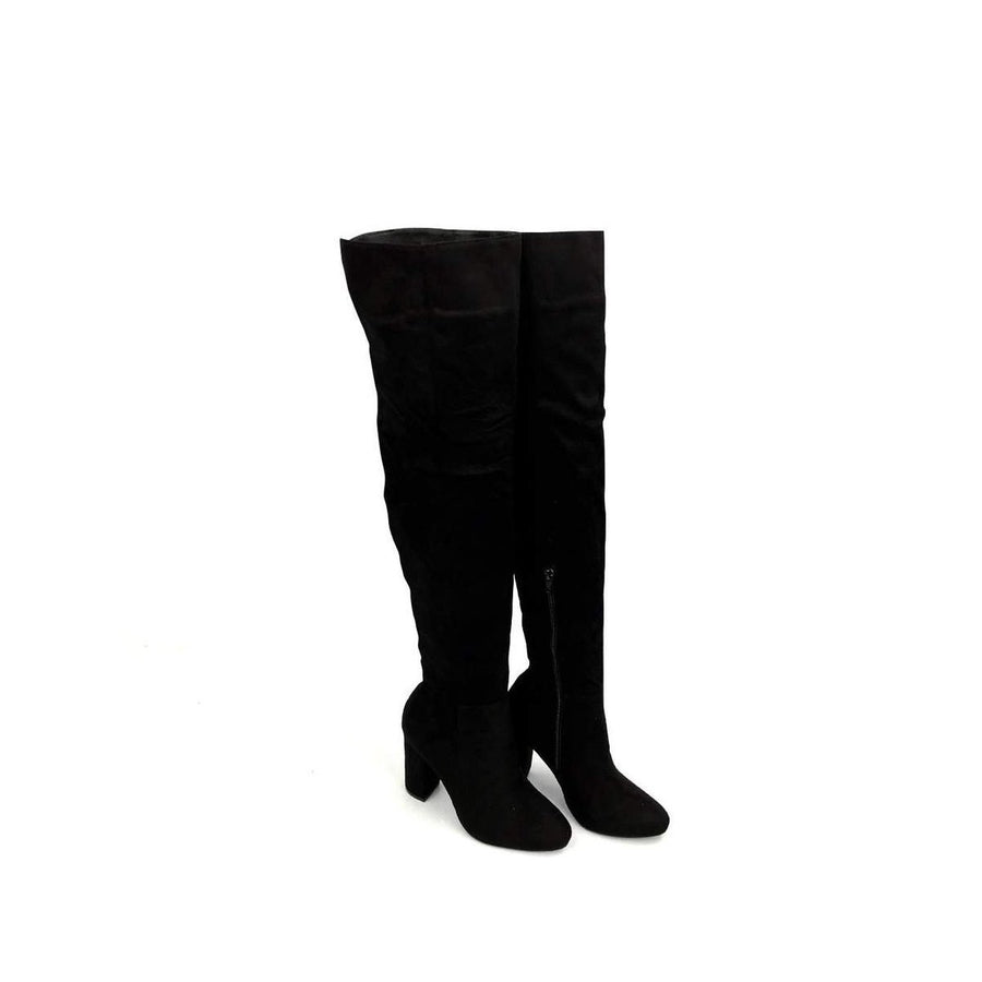 BLACK SUEDETTE