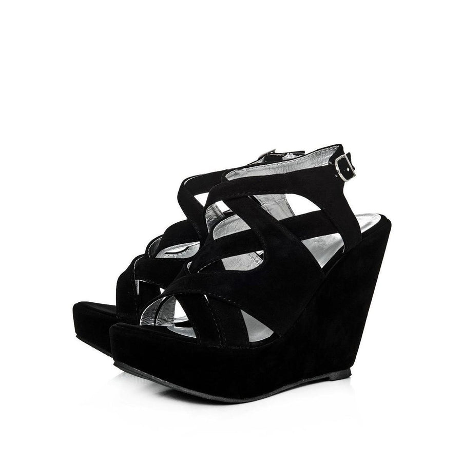 BLACK SUEDETTE