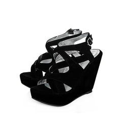 BLACK SUEDETTE