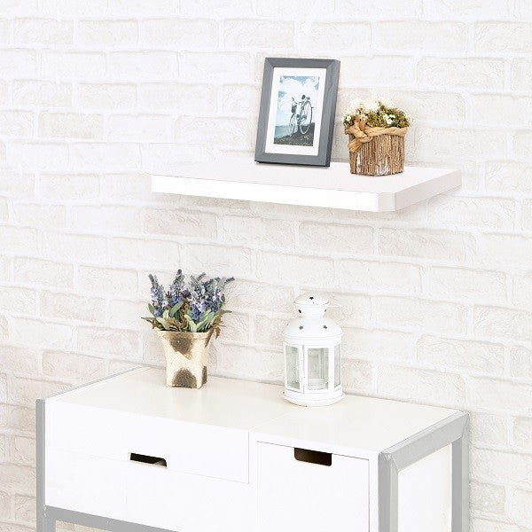 Uniq Wall Shelf 24", Natural White
