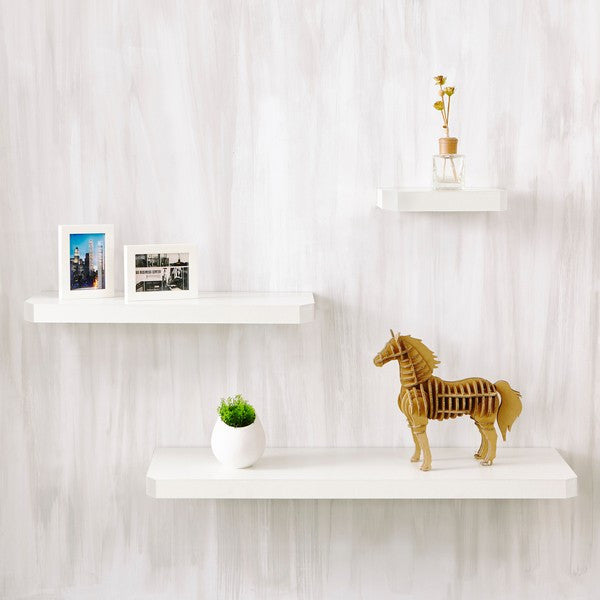 Uniq Wall Shelf 24", Natural White