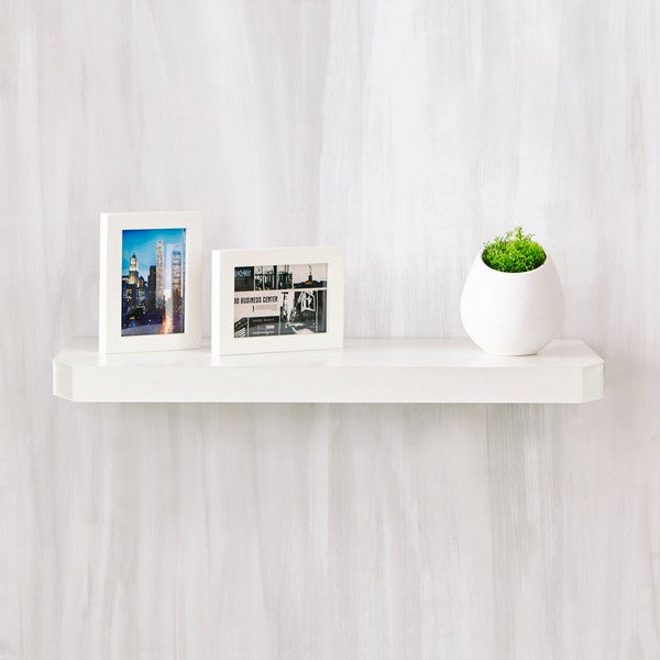 Uniq Wall Shelf 24", Natural White