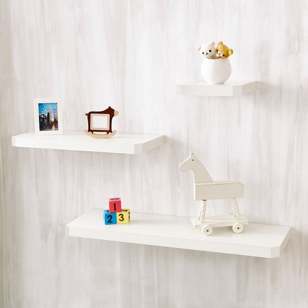 Uniq Wall Shelf 24", Natural White